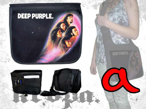 Torba szkolna na ramię DEEP PURPLE