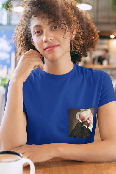 Koszulka z kieszonką SCHOPENHAUER