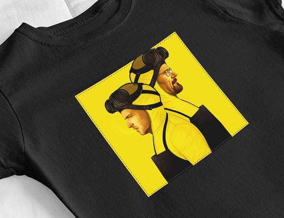 Bluzka damska z naszywką Breaking Bad team