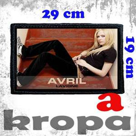 Naszywka duża na ubranie AVRIL LAVIGNE