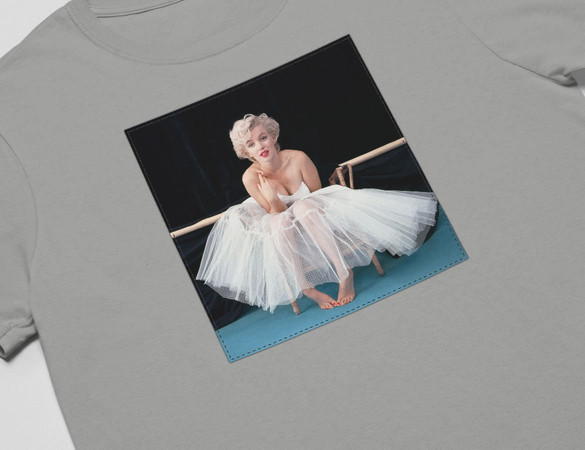 Koszulka z naszywką Marilyn Monroe 01