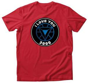 Koszulka na Walentynki I love You 3000