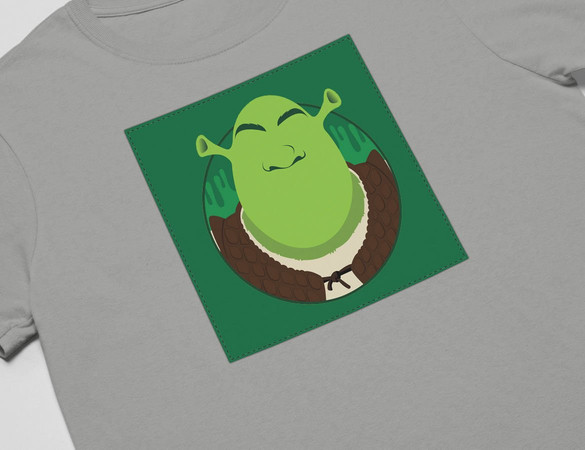 Koszulka z naszywką SHREK