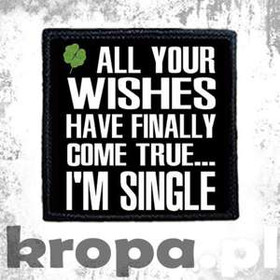 Naszywka ALL YOUR WISHES HAVE FINALLY...