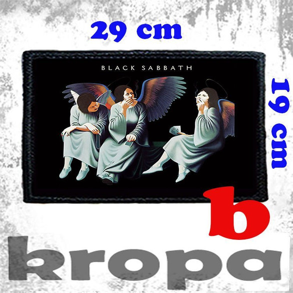 Naszywka duża na ubranie BLACK SABBATH