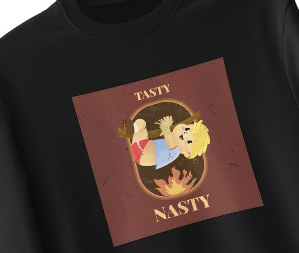 Bluza z naszywką Tasty Nasty