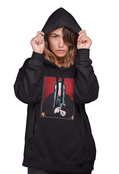 Bluza z naszywką BILLIE EILISH