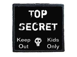 Naszywka TOP SECRET 2