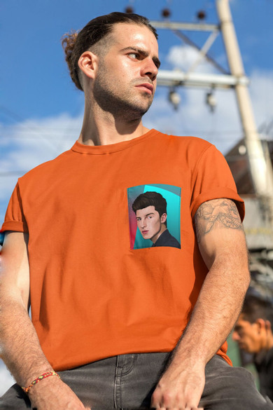 	Koszulka z kieszonką SHAWN MENDES 1