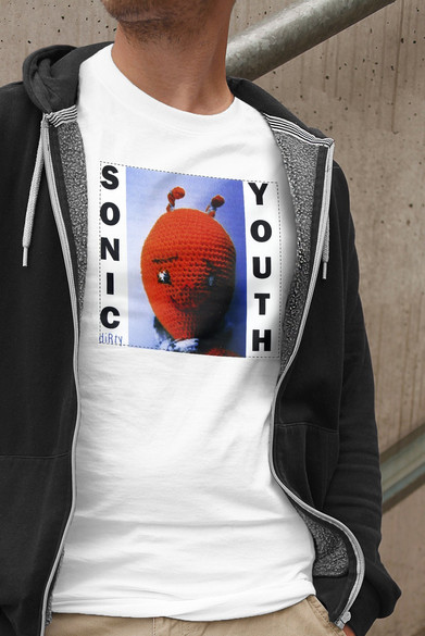 Koszulka z naszywką Sonic Youth Dirty