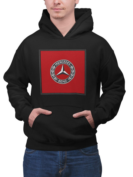 Bluza z naszywką Mercedes