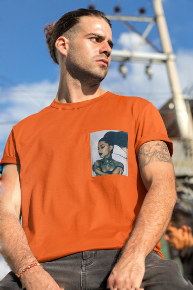 Koszulka z kieszonką ARIANA GRANDE