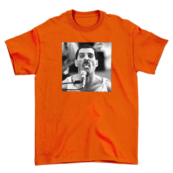 Koszulka z naszywką Queen Freddie Mercury 1
