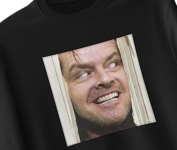 Bluza z naszywką Lśnienie Nicholson Door