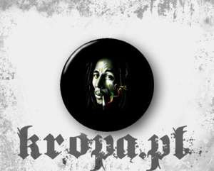 Przypinka  BOB MARLEY