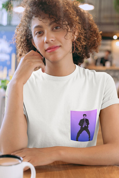 Koszulka z kieszonką ELVIS PRESLEY 01