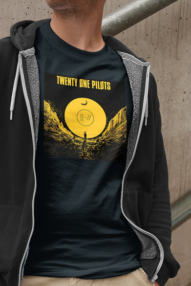 Koszulka z naszywką Twenty One Pilots 02