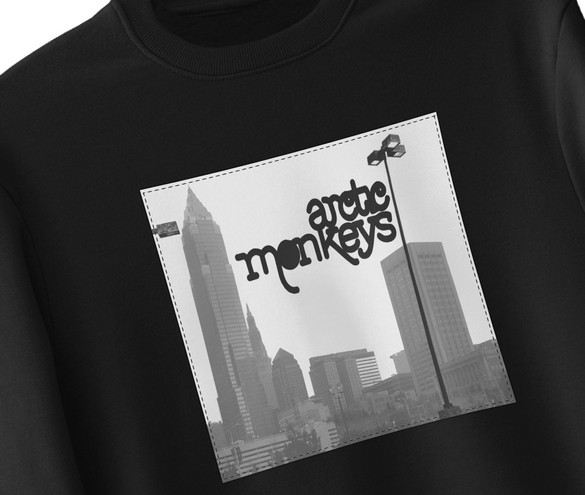 Bluza z naszywką Arctic Monkeys 02