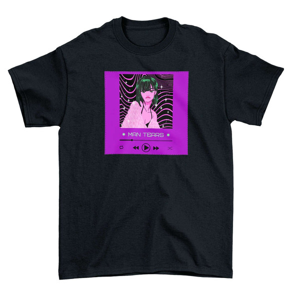 Koszulka z naszywką  Man tears