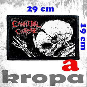 Naszywka duża na ubranie CANNIBAL CORPSE
