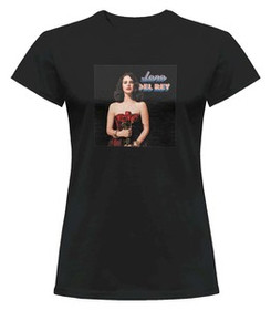 Bluzka damska z naszywką LANA DEL REY