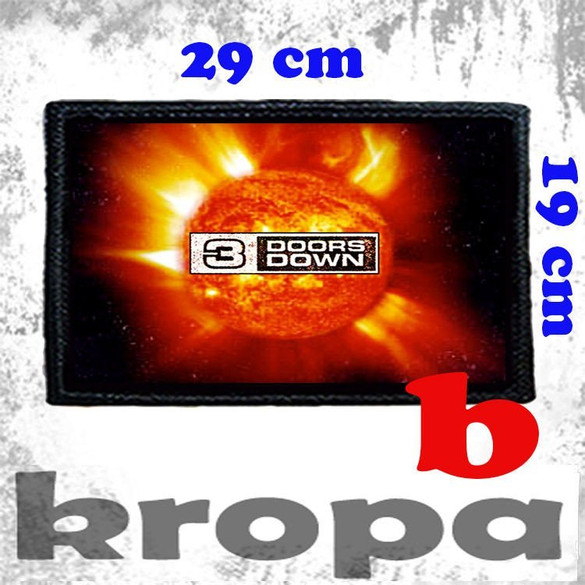 Naszywka duża na ubranie 3 DOORS DOWN