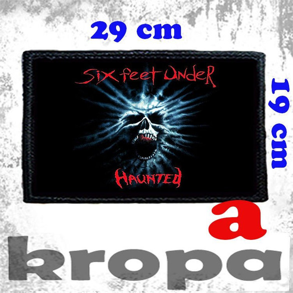 Naszywka duża na ubranie SIX FEET UNDER