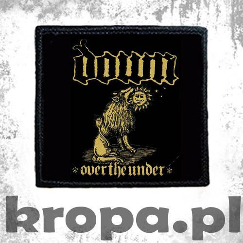 Naszywka DOWN - OVER THE UNDER