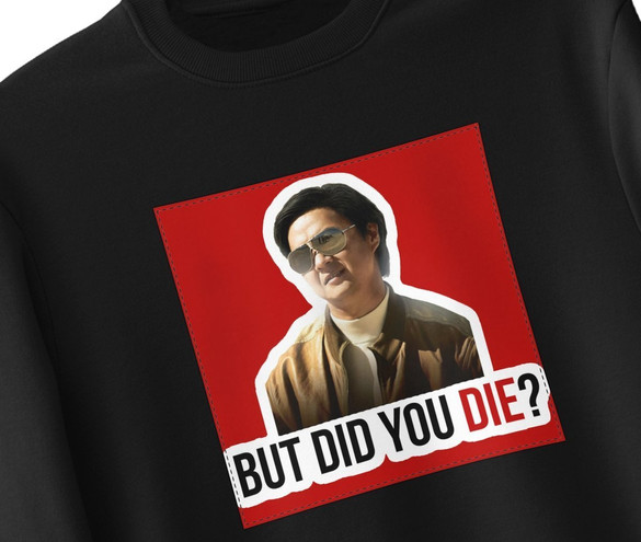 Bluza z naszywką Kac Vegas Did you die?