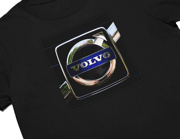Koszulka z naszywką Volvo shiny logo