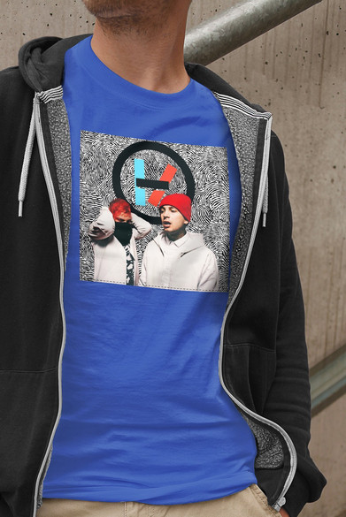 Koszulka z naszywką Twenty One Pilots 07