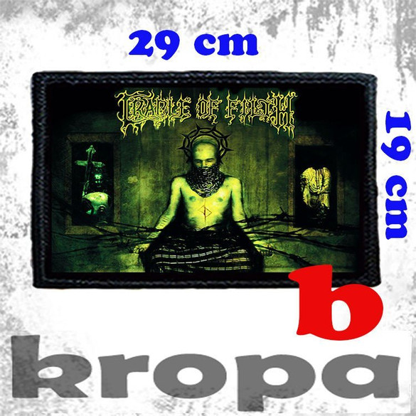 Naszywka duża na ubranie CRADLE OF FILTH