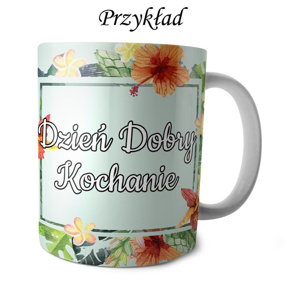 Kubek na Walentynki DODAJ NAPIS!