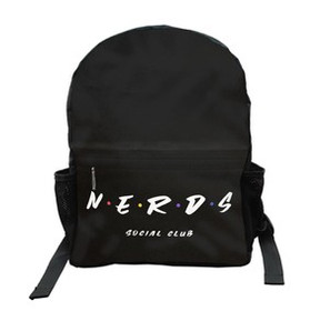 Plecak Szkolny NERDS SOCIAL CLUB Dodaj napis!