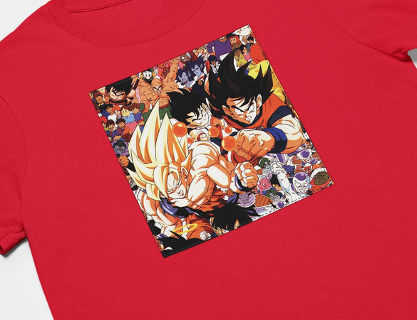 Koszulka z naszywką Dragon Ball 02