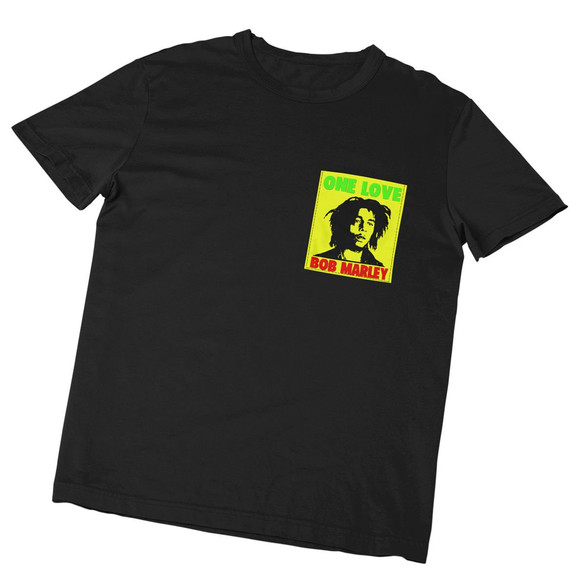 Koszulka z kieszonką BOB MARLEY ONE LOVE