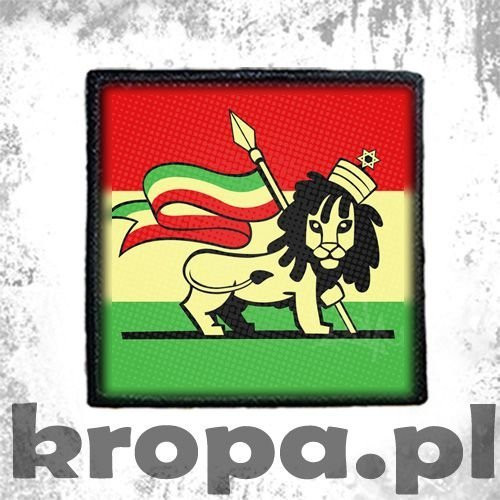 Naszywka RASTA LION