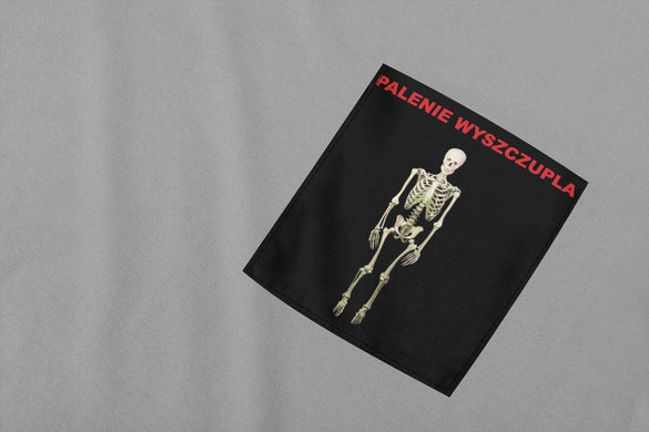 Koszulka z kieszonką Palenie wyszczupla