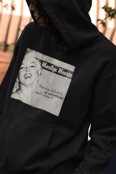 Bluza z naszywką Marilyn Monroe 02