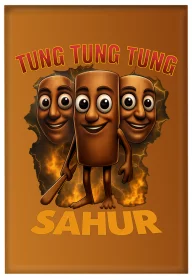 Magnes Italian Brainrot Tung Tung Tung Sahur