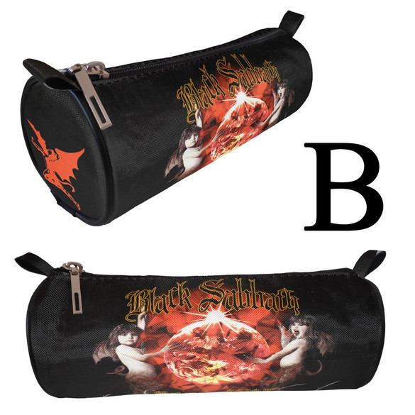 BLACK SABBATH Piórnik szkolny tuba WZORY