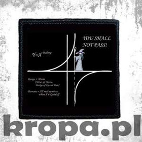 Naszywka YOU SHALL NOT PASS! 02