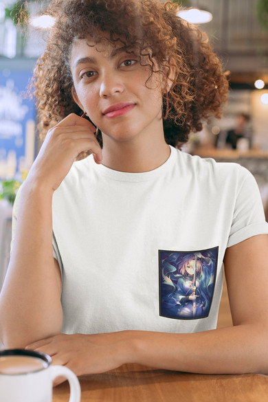 Koszulka z kieszonką ANIME 