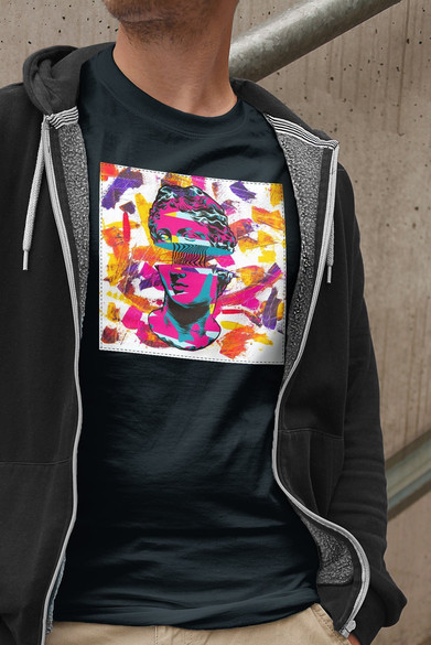 Koszulka z naszywką Psychodelic 06