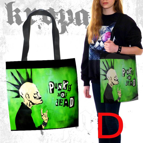 Torba na ramię PUNK IS NOT DEAD 