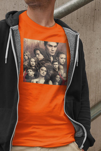 Koszulka z naszywką Riverdale squad