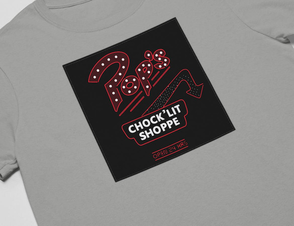 Koszulka z naszywką Riverdale Pop"s