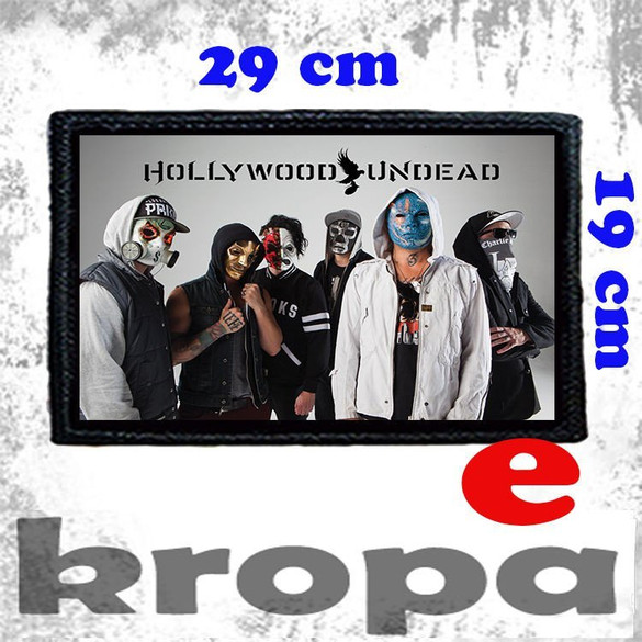 Naszywka duża na ubranie HOLLYWOOD UNDEAD