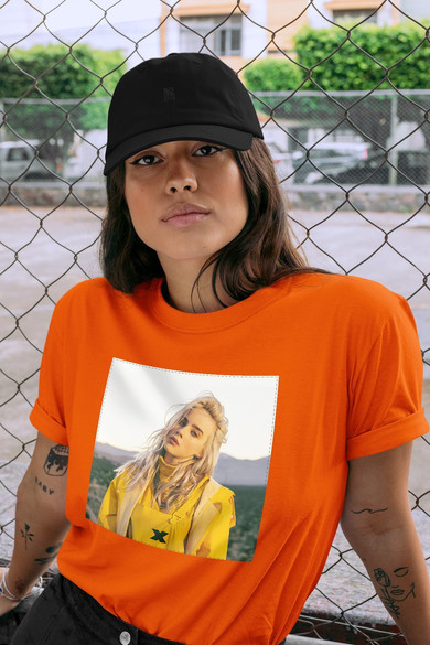Koszulka z naszywką Billie Eilish 07