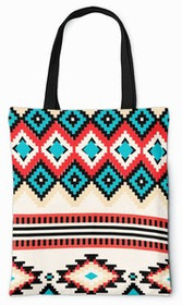 Torba na ramię Wzorki DODAJ NAPIS!